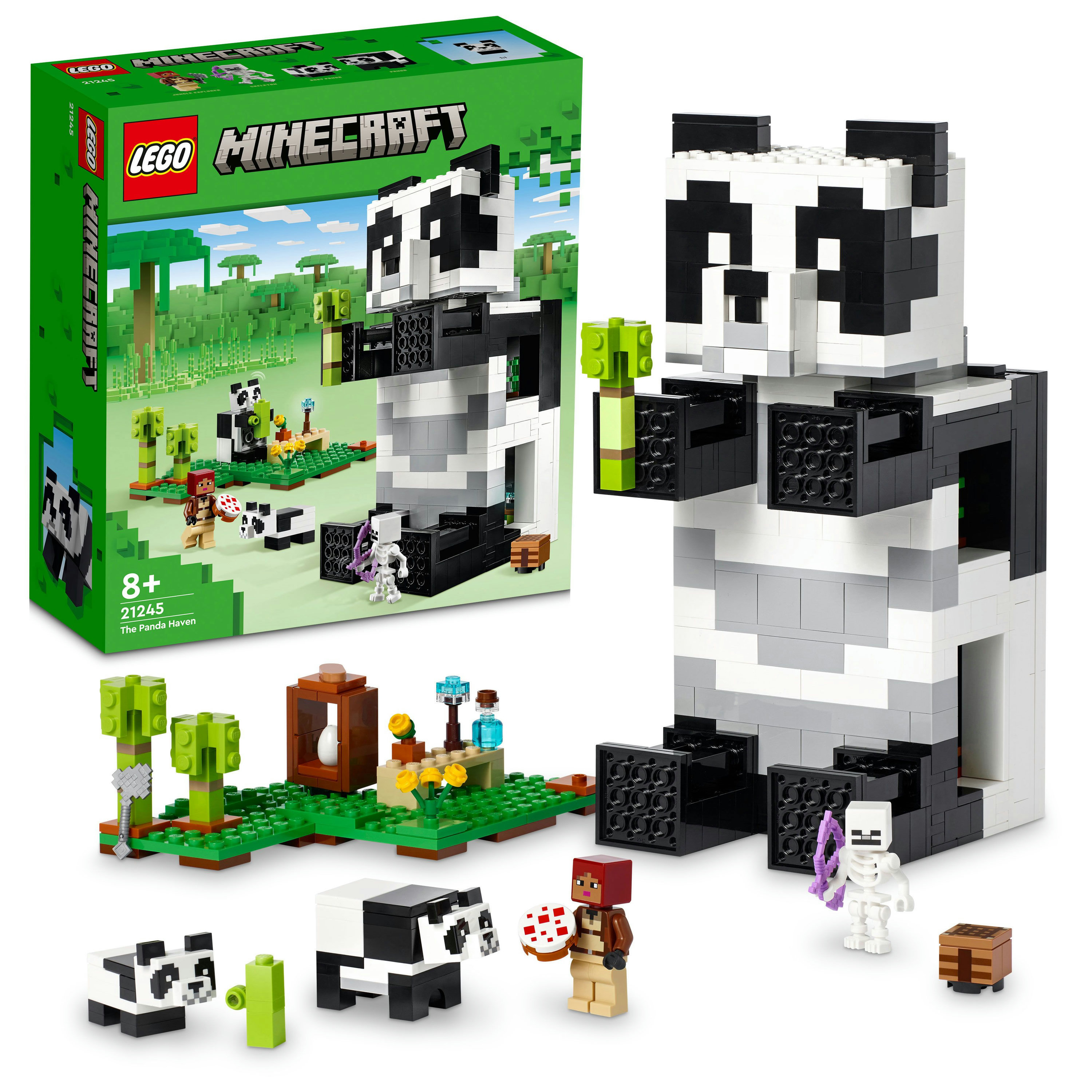LEGO Minecraft Il rifugio del panda