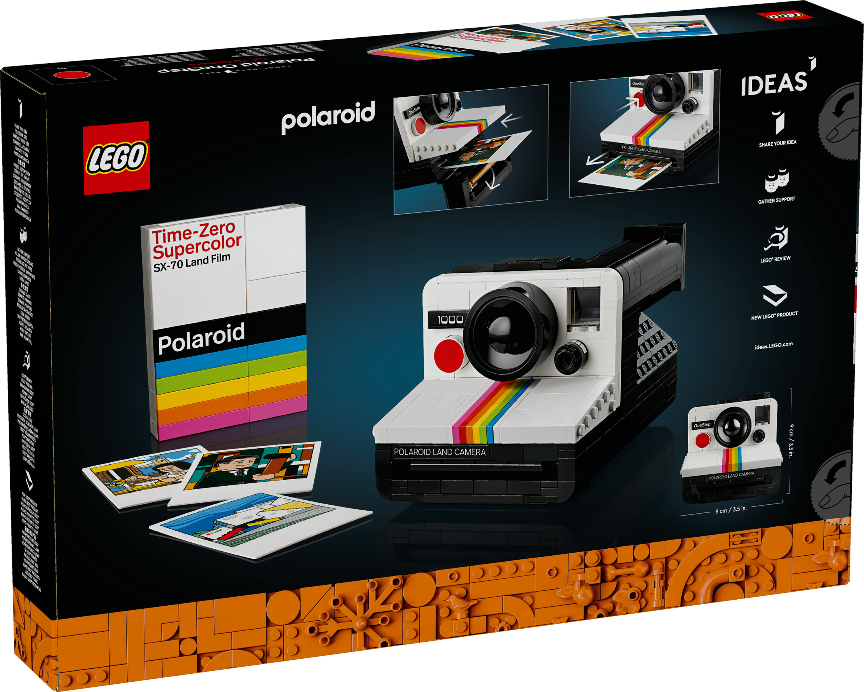 LEGO Ideas Fotocamera Polaroid OneStep SX-70