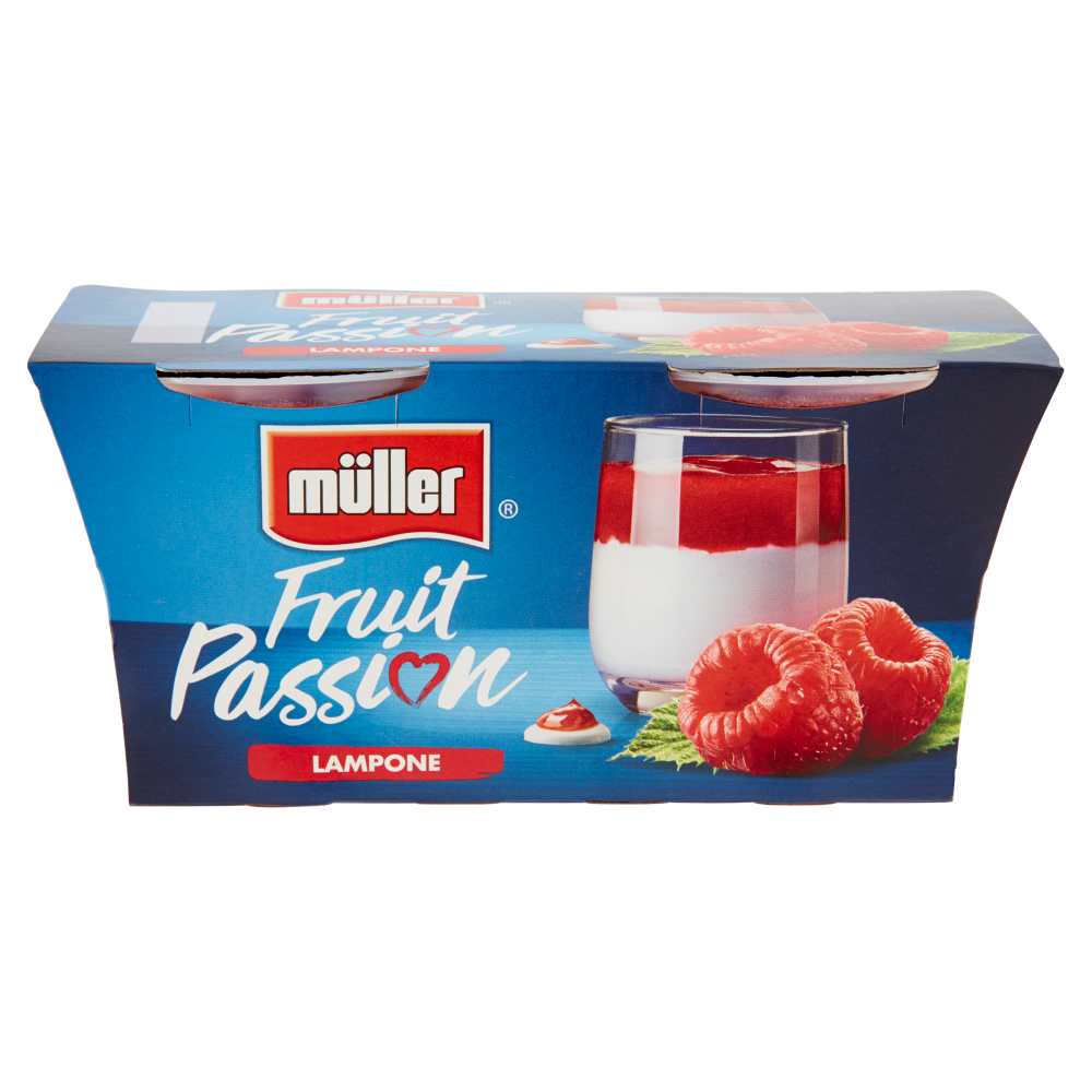 m&uuml;ller Fruit Passion Lampone 2 x 125 g