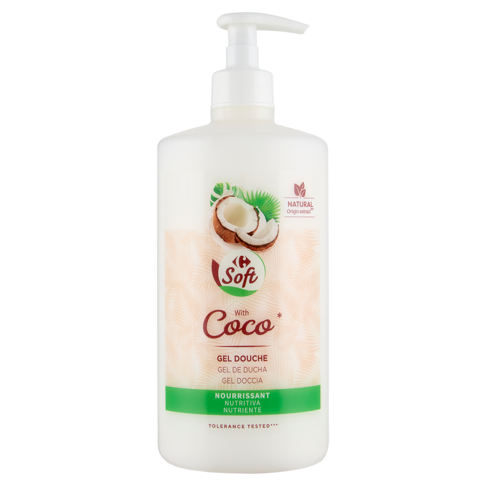 Carrefour Soft with Coco* Gel Doccia 750 ml