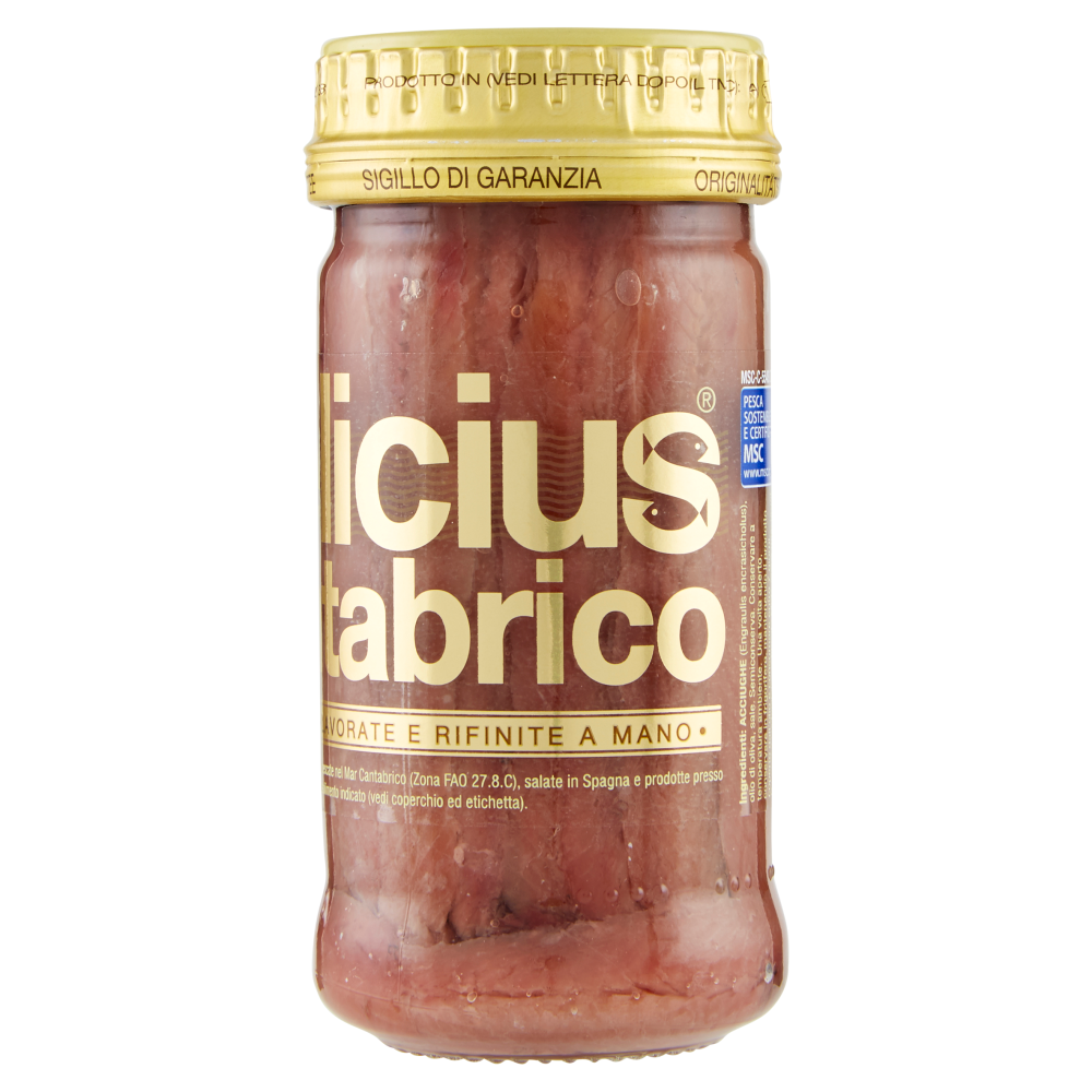 Delicius Cantabrico Filetti di Alici in olio di oliva 100 g