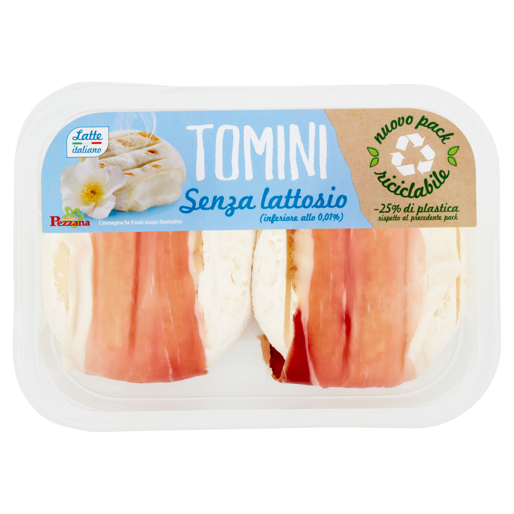 caseificio Pezzana Tomino Tirolese Senza Lattosio* 0,220 kg