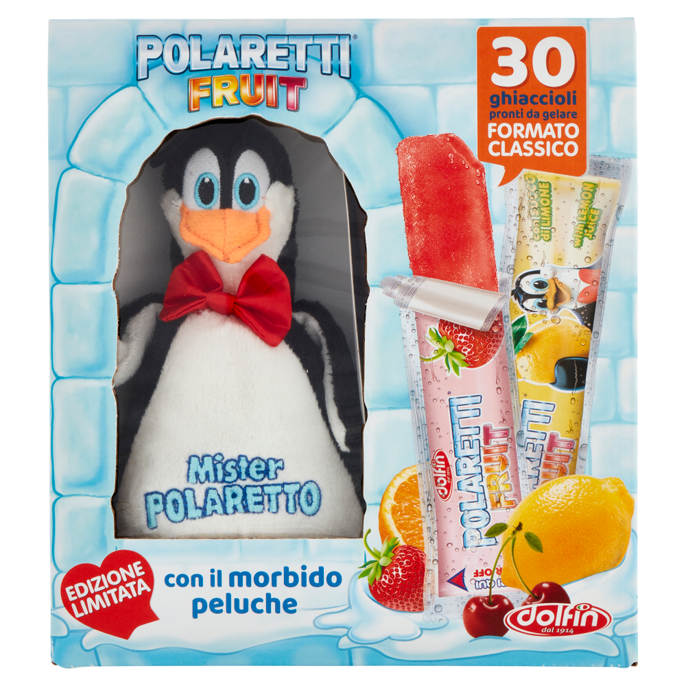 Polaretti Fruit 30 ghiaccioli pronti da gelare Formato Classico 1260 ml