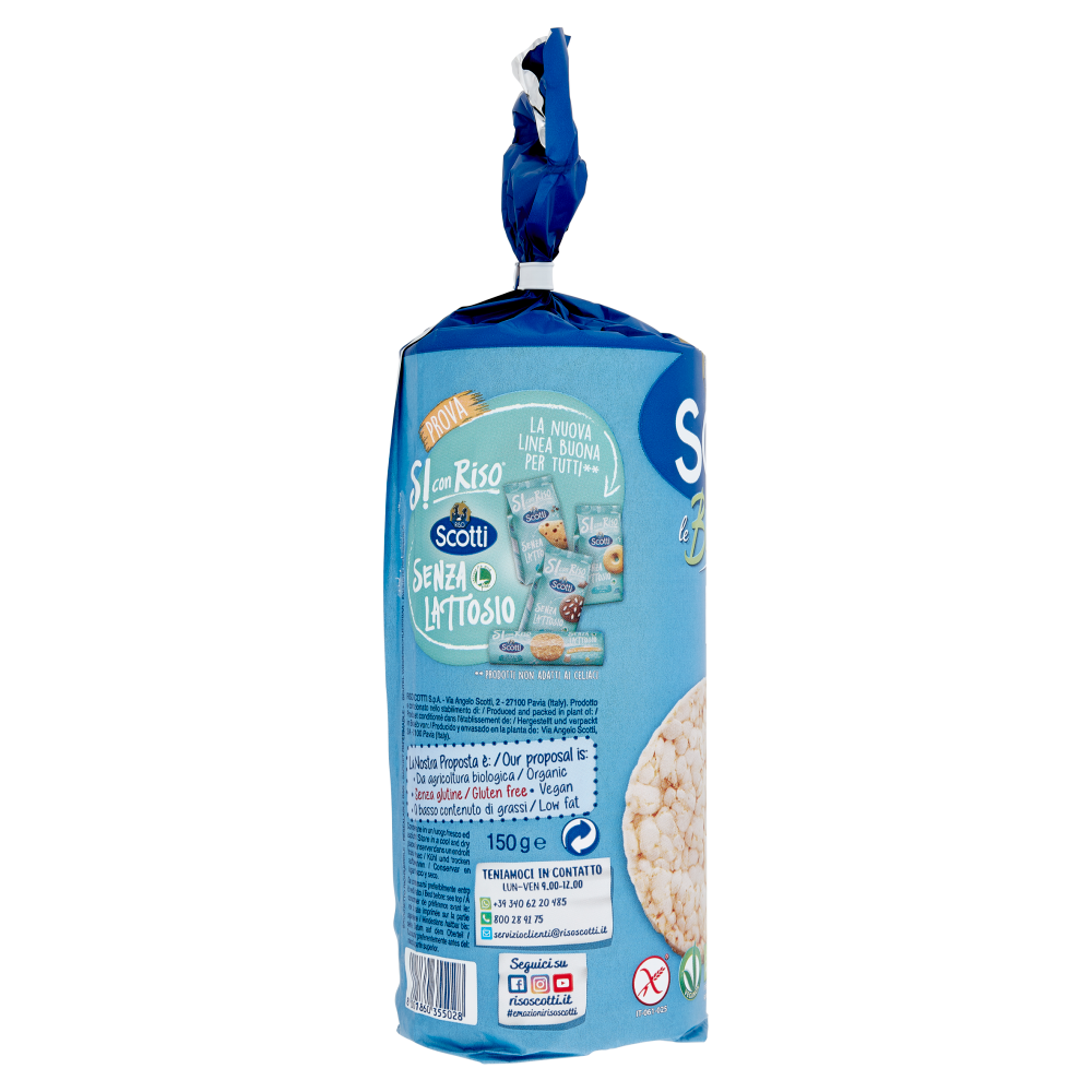 Riso Scotti le Bio Croccanti Risette 100% Riso* 150 g