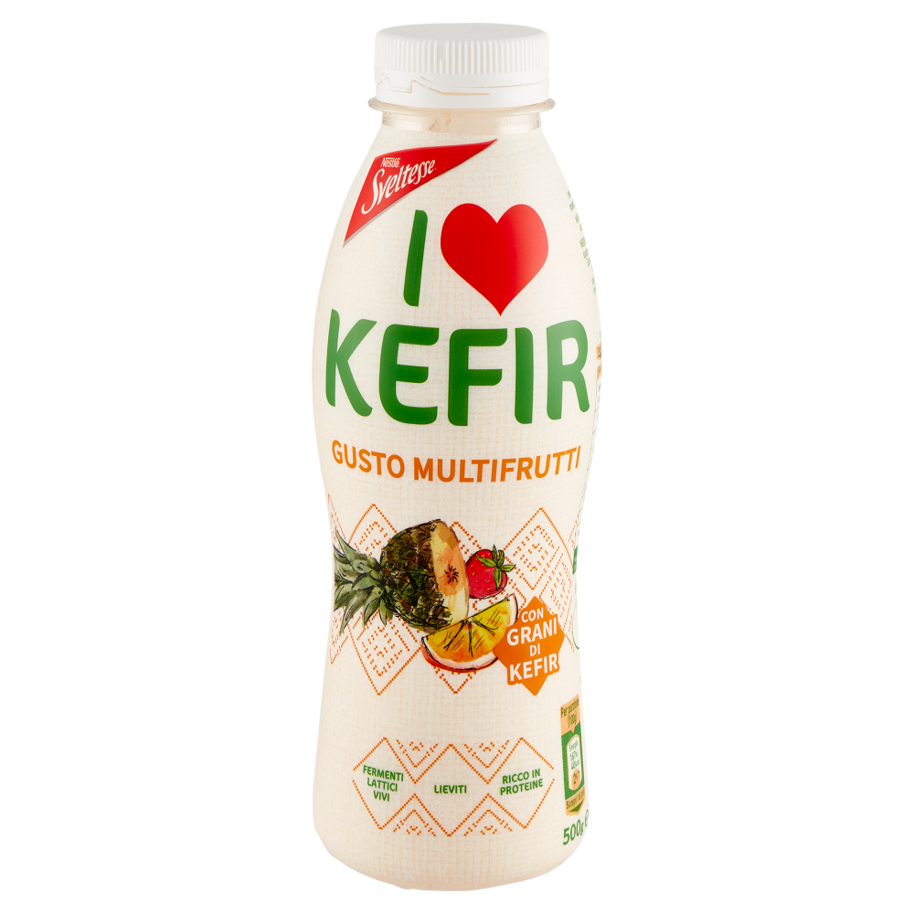 SVELTESSE I Love Kefir Gusto Multifrutti 500 g