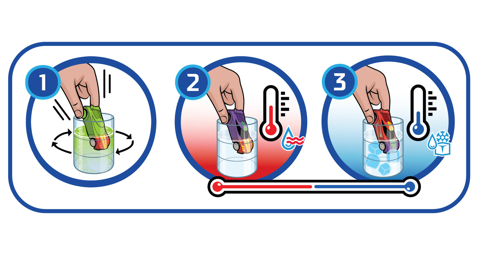 Hot Wheels Color Shifters Veicoli cambia colore