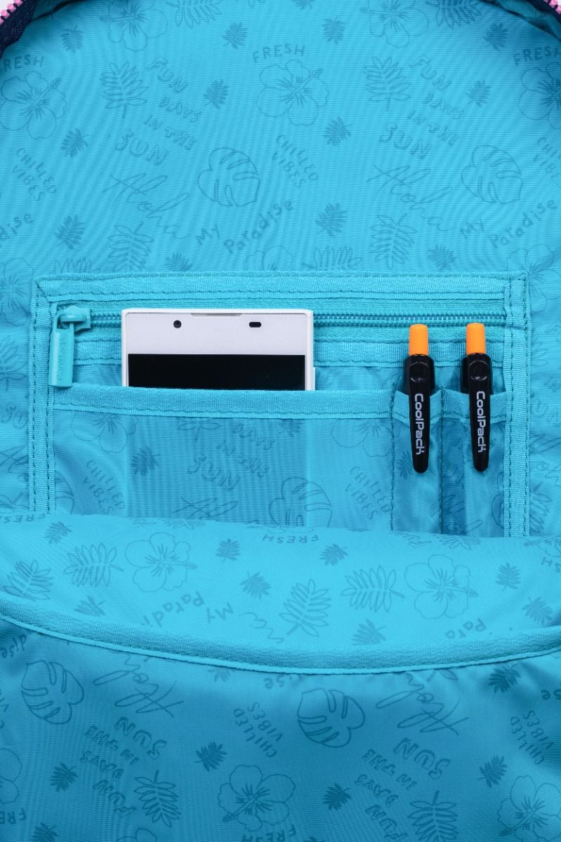 CoolPack Zaino Scuola Stitch 2 Scomparti materiale waterproof