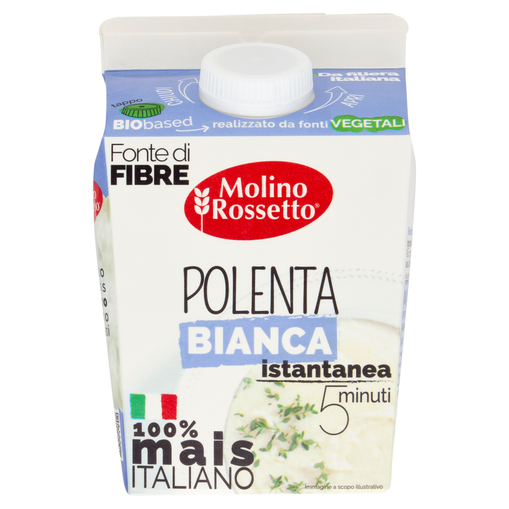 Molino Rossetto Polenta Bianca istantanea 375 g