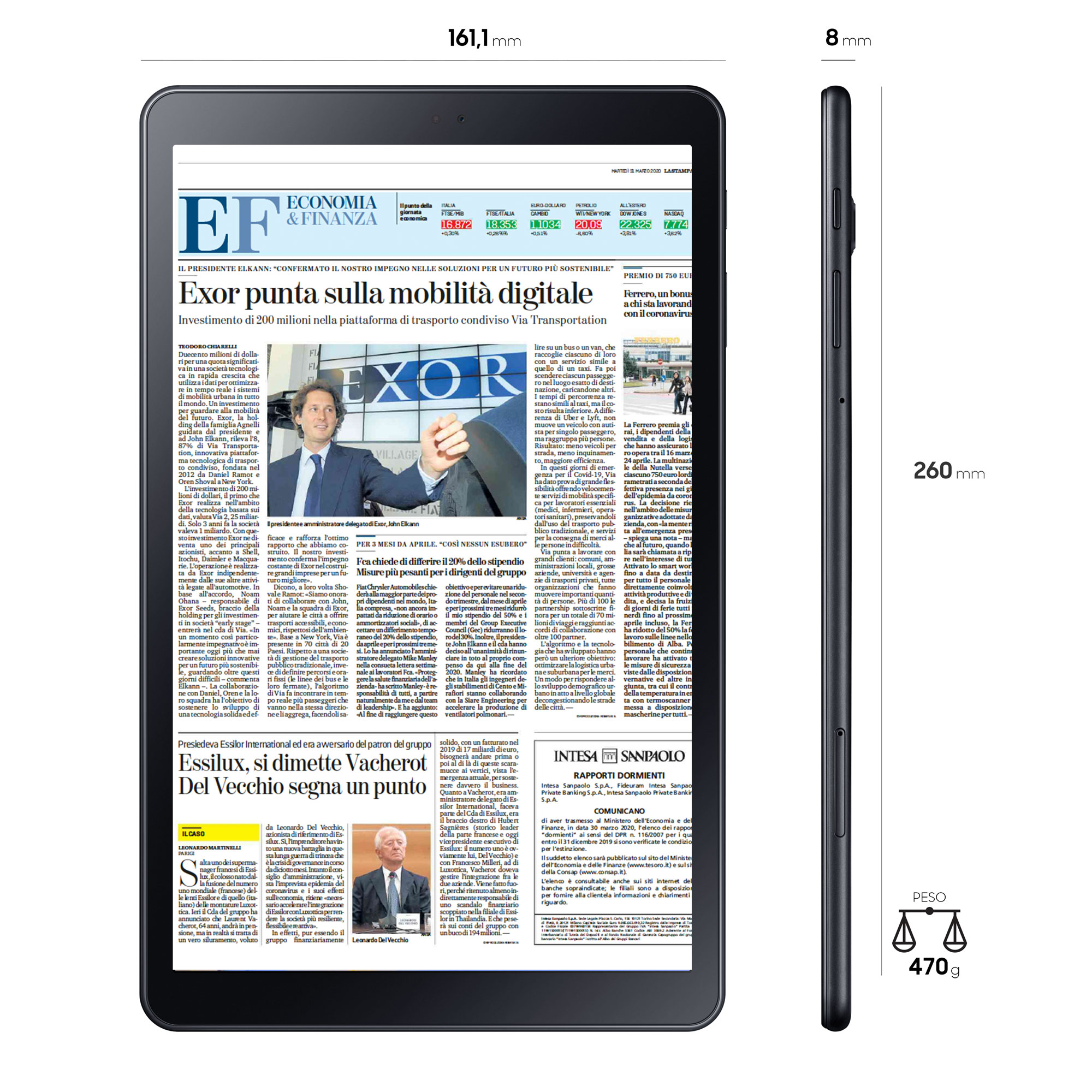 Samsung Galaxy Tab A (2018) Black, 10.5, Wi-Fi 5 (802.11ac)/LTE, 32GB