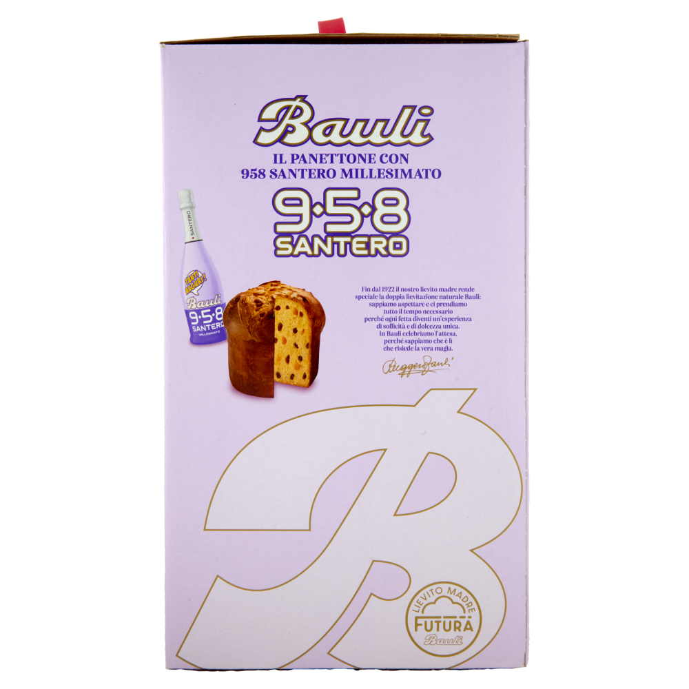 Bauli 958 Santero Panettone Bauli 700 g + 958 Santero Millesimato 75 cl