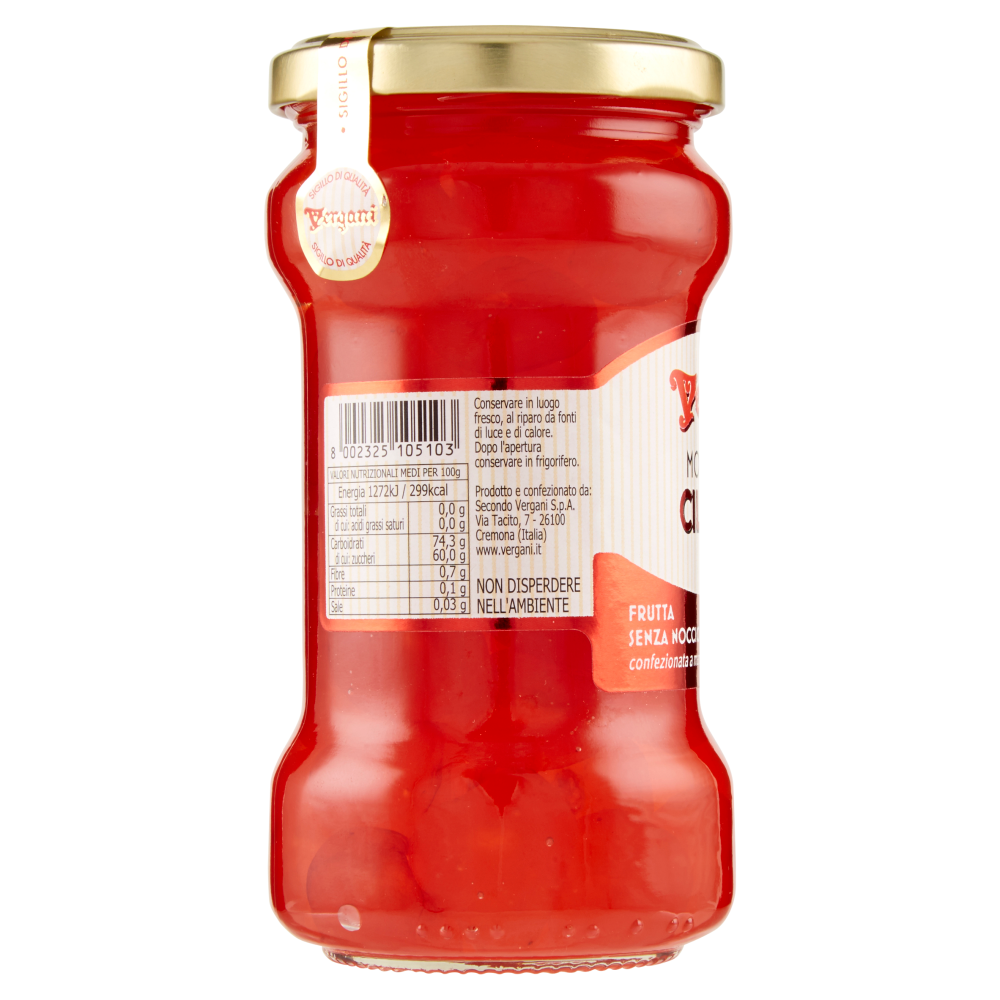 Vergani Mostarda Ciliegie 400 g