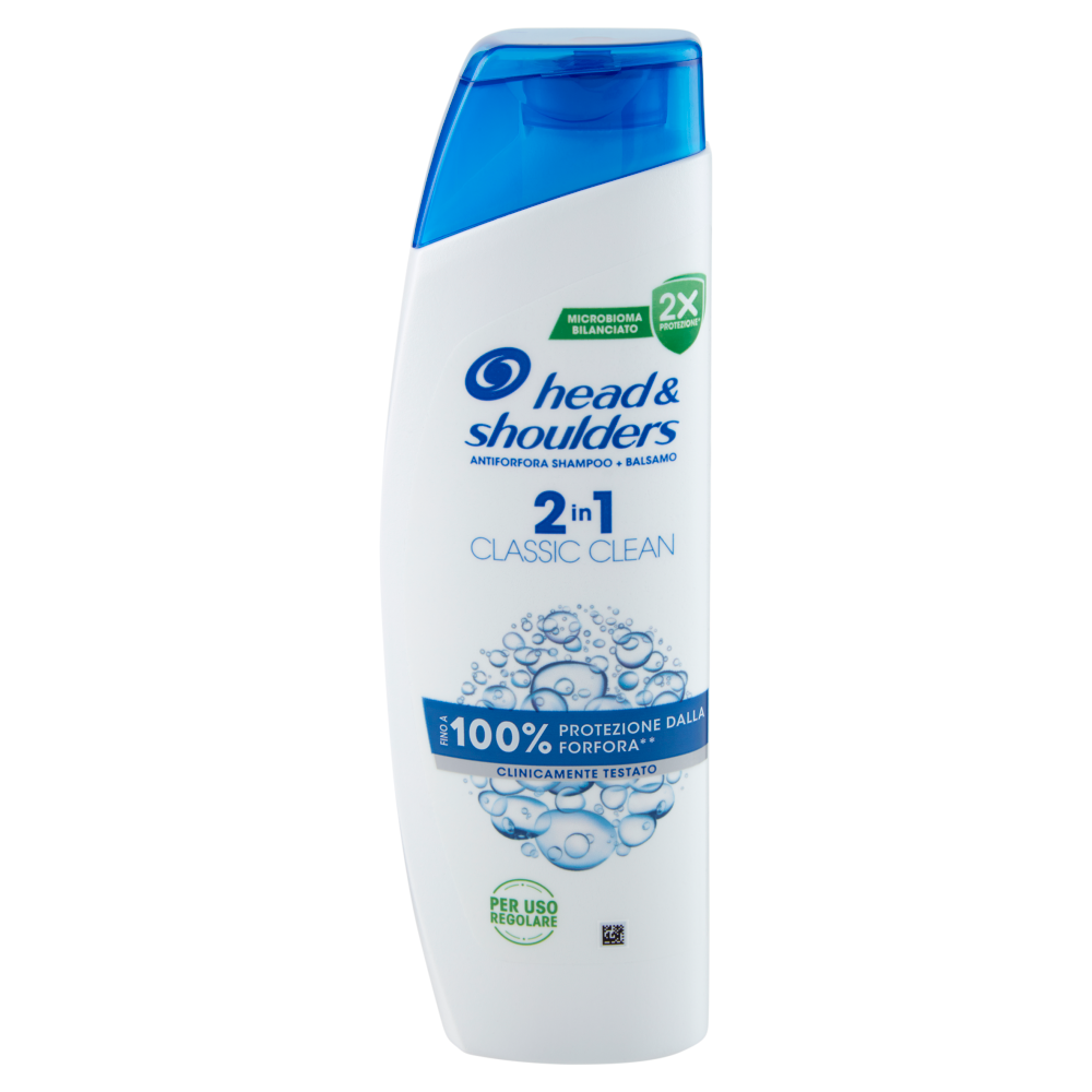 Head & Shoulders Antiforfora Shampoo + Balsamo 2in1 Classic Clean 250 ml