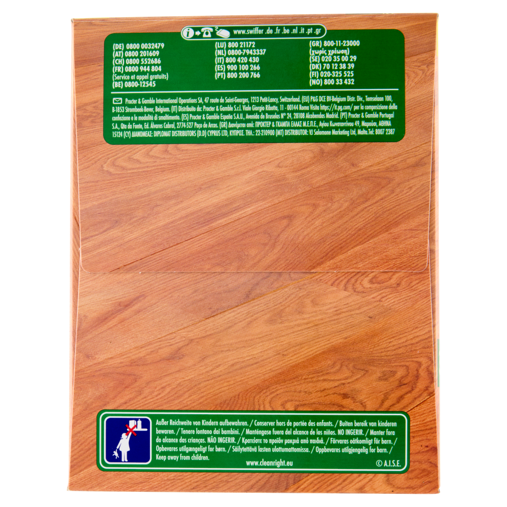 Swiffer Panni Catturapolvere per Scopa Swiffer Legno & Parquet - Ricarica 36 Panni