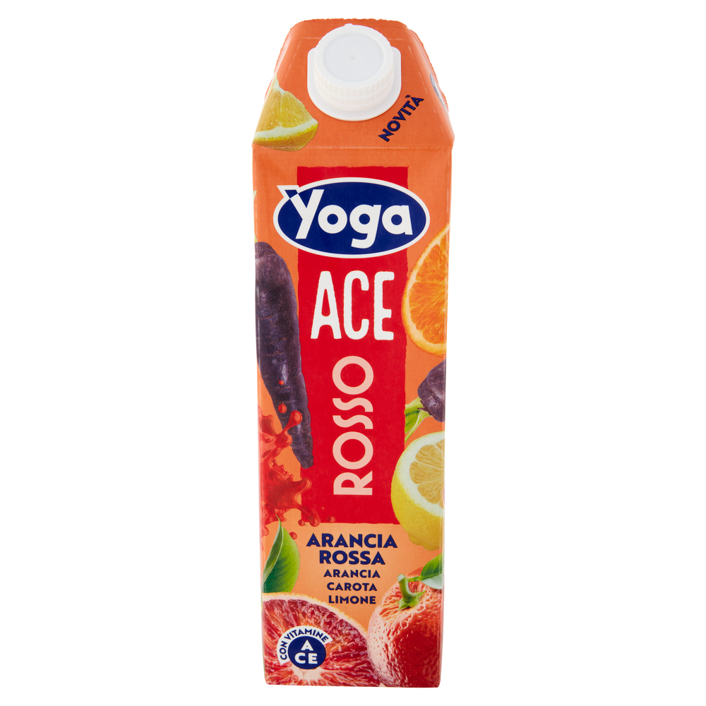 Yoga ACE Rosso Arancia Rossa Arancia Carota Limone 1000 ml