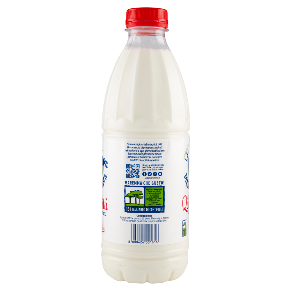 Latte Maremma Alta Qualit&agrave; latte fresco 1 L