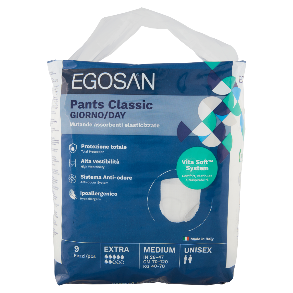 Egosan Pants Classic Giorno Medium Unisex 9 pz