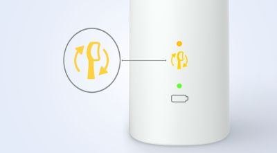 Philips Sonicare serie 3100 Spazzolino Elettrico Sonico Bianco, con custodia da viaggio HX3673/13