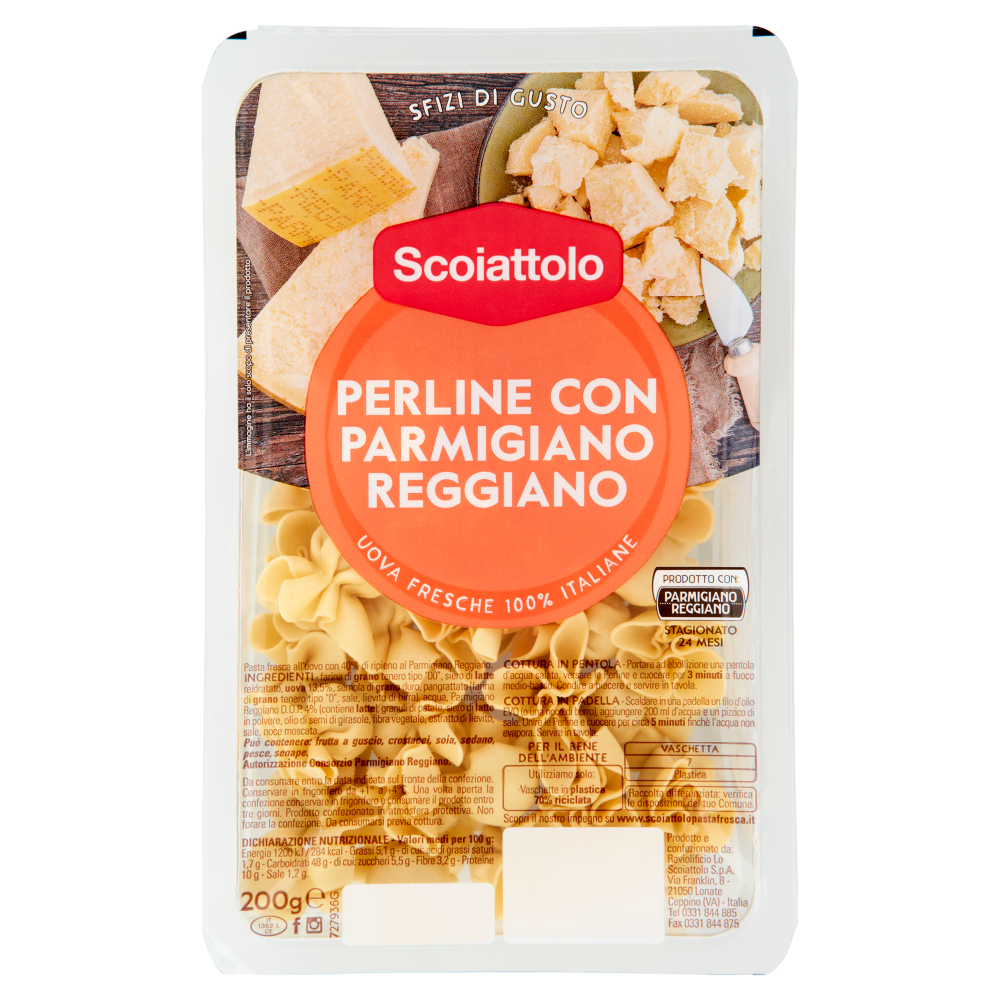 Scoiattolo Perline con Parmigiano Reggiano 200 g