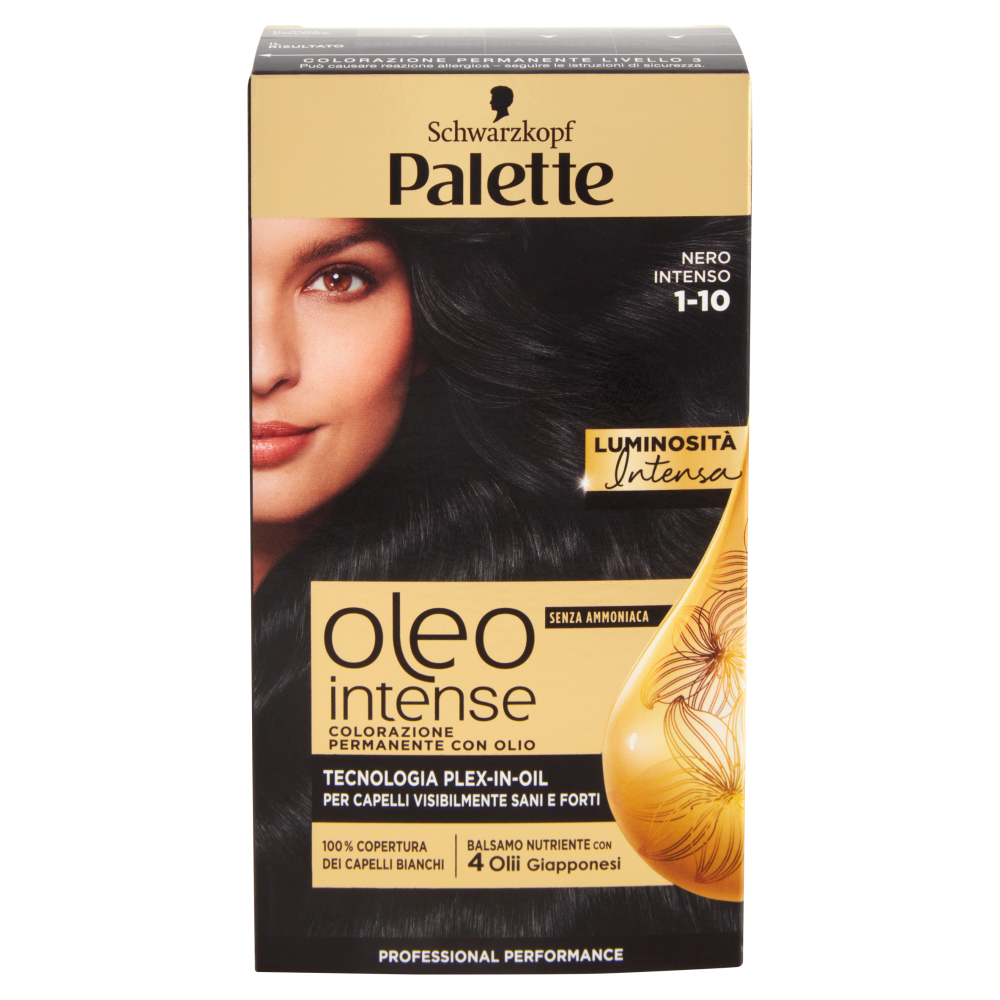 Palette oleo intense Nero Intenso 1-10