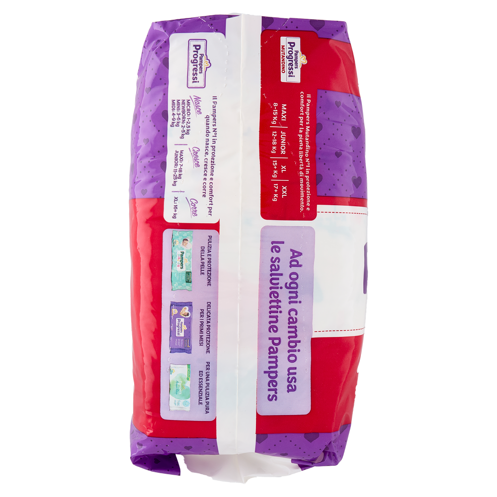 Pampers Progressi Mutandino Maxi 19 + 19 pz