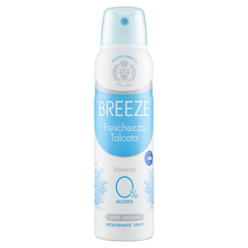 Breeze Freschezza Talcata Deodorante Spray 150 mL