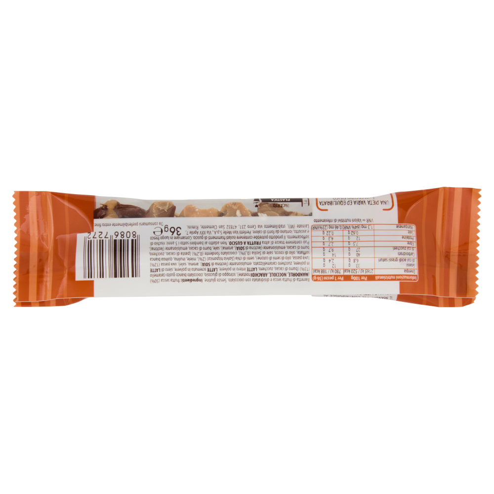Fruit-tella Good For You* Semi di Chia, Caramello & Sale di Sicilia 36 g