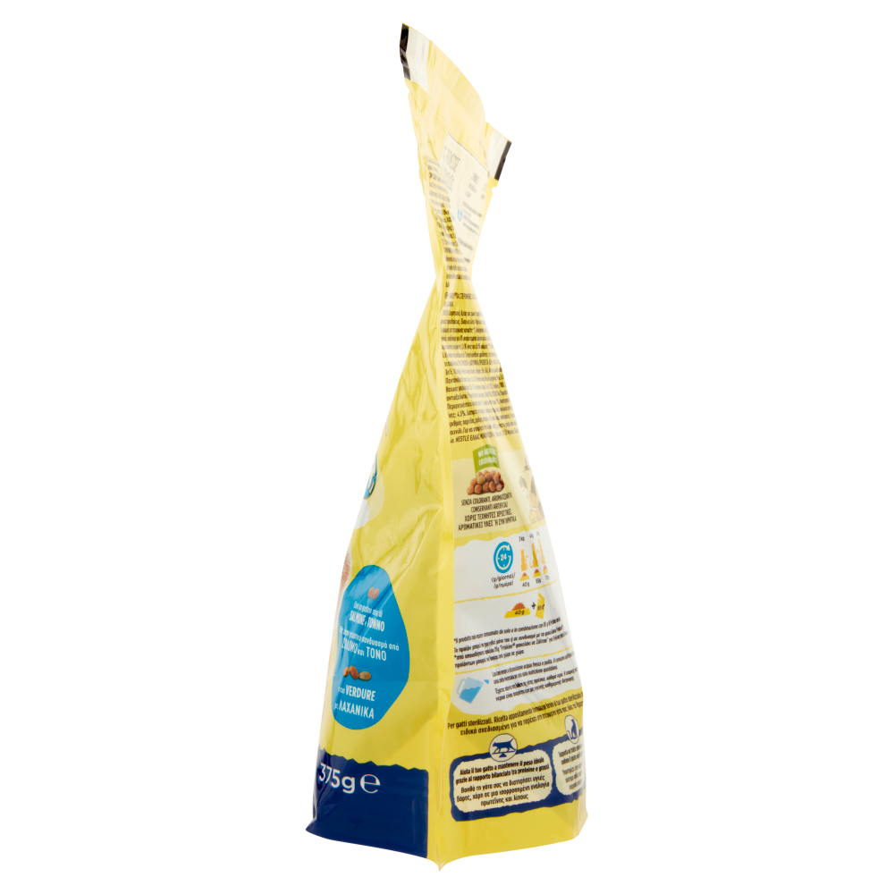 PURINA FRISKIES Gatto Sterilizzati con un gustoso mix di Salmone e Tonno e con Verdure 375 g