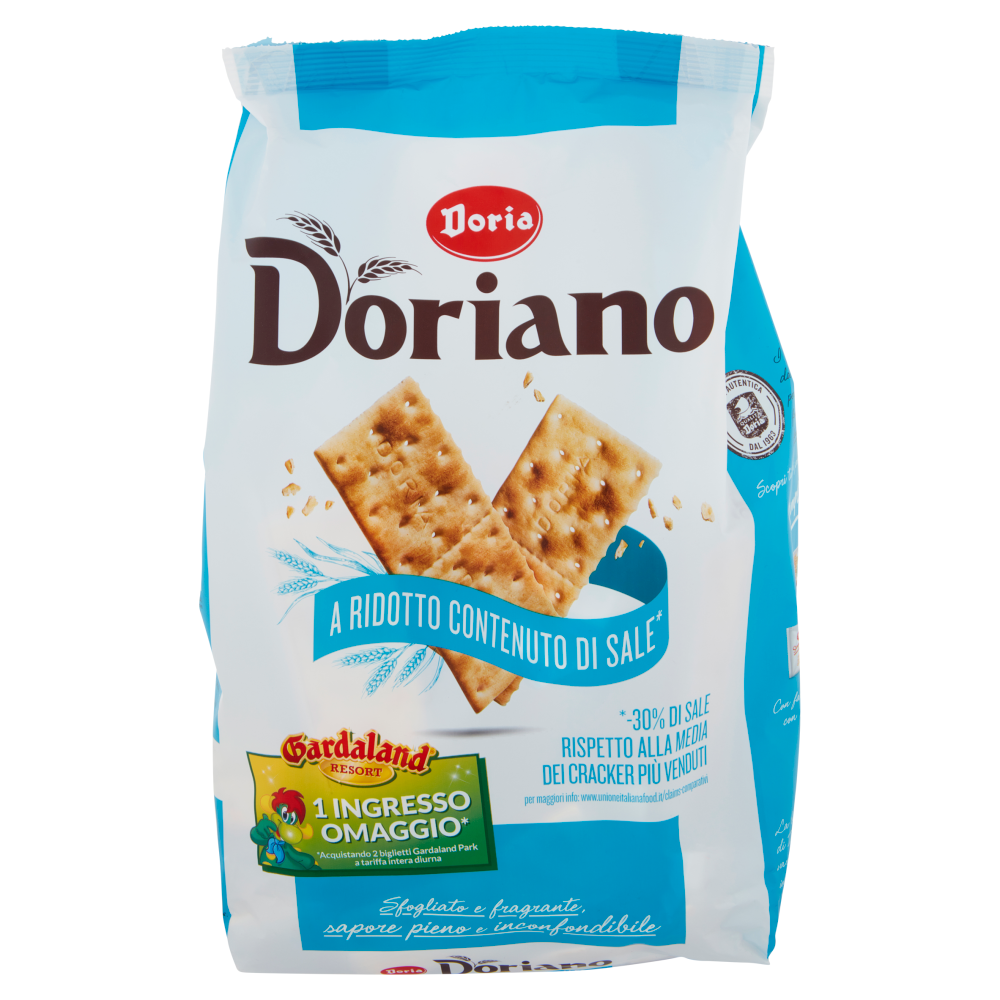 Doria Doriano a Ridotto Contenuto di Sale - sacco 700g Gardaland