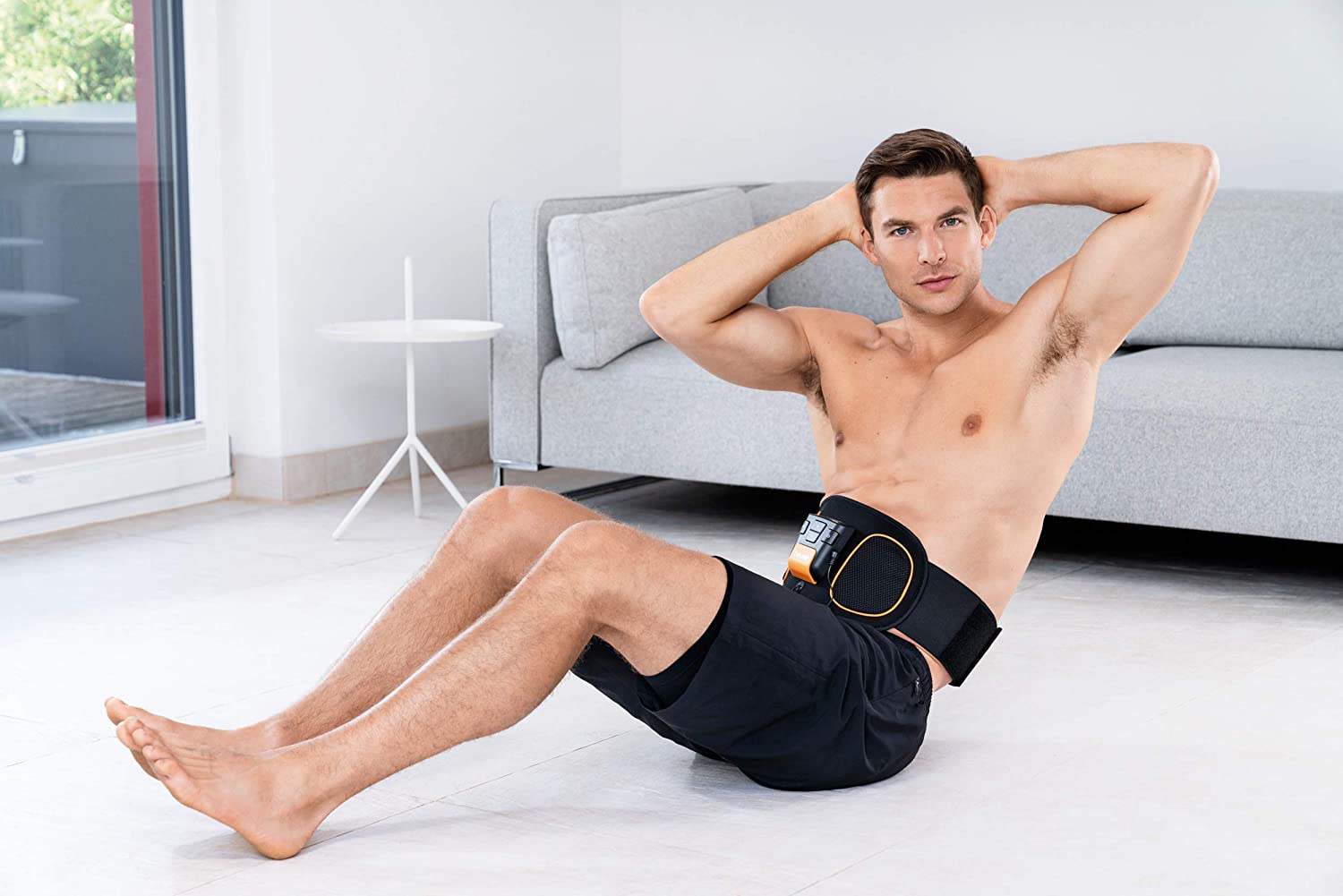 Beurer EM 32 - Cintura per Addominali EMS, per l&rsquo;allenamento dei muscoli centrali