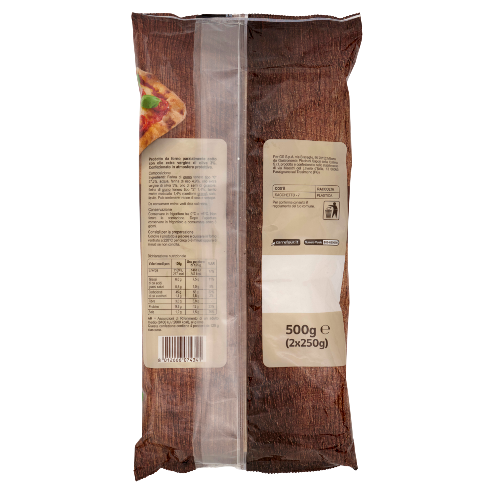 Carrefour Extra Pinsa 2 x 250 g