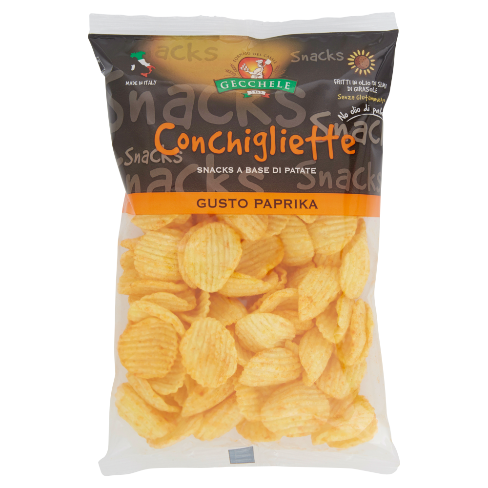 Gecchele Conchigliette Gusto Paprika 100 g