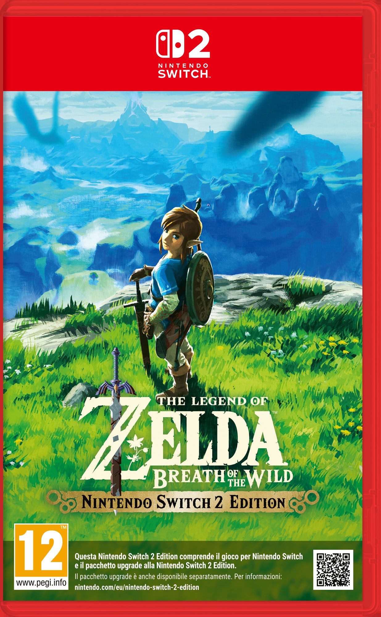 Nintendo The Legend Of Zelda: Breath Of The Wild - Switch 2 Edition Tedesca, DUT, Inglese, ESP, Francese, ITA, Giapponese, Coreano, Russo Nintendo Switch 2