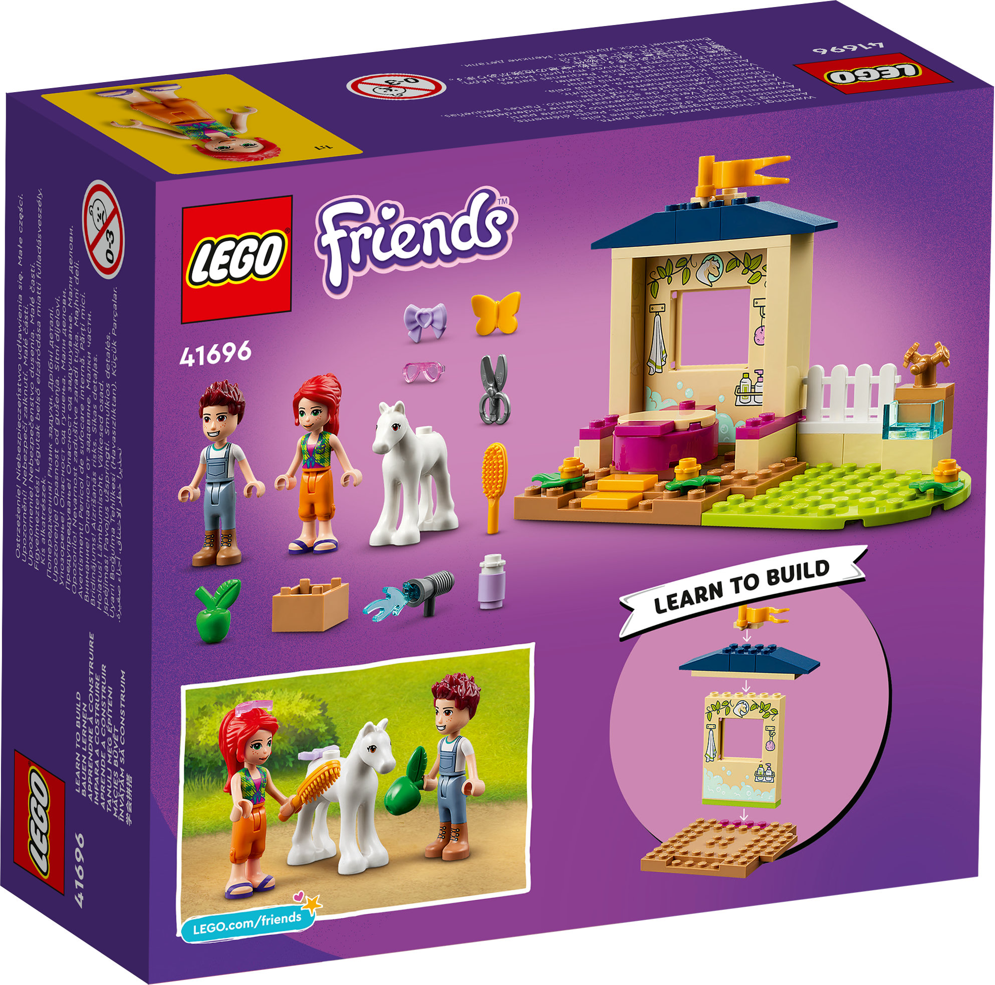 LEGO Friends Stalla di toelettatura dei pony