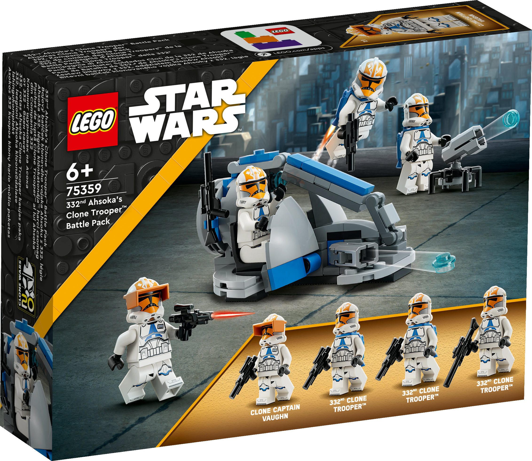 LEGO Star Wars Battle Pack Clone Trooper™ della 332a compagnia di Ahsoka