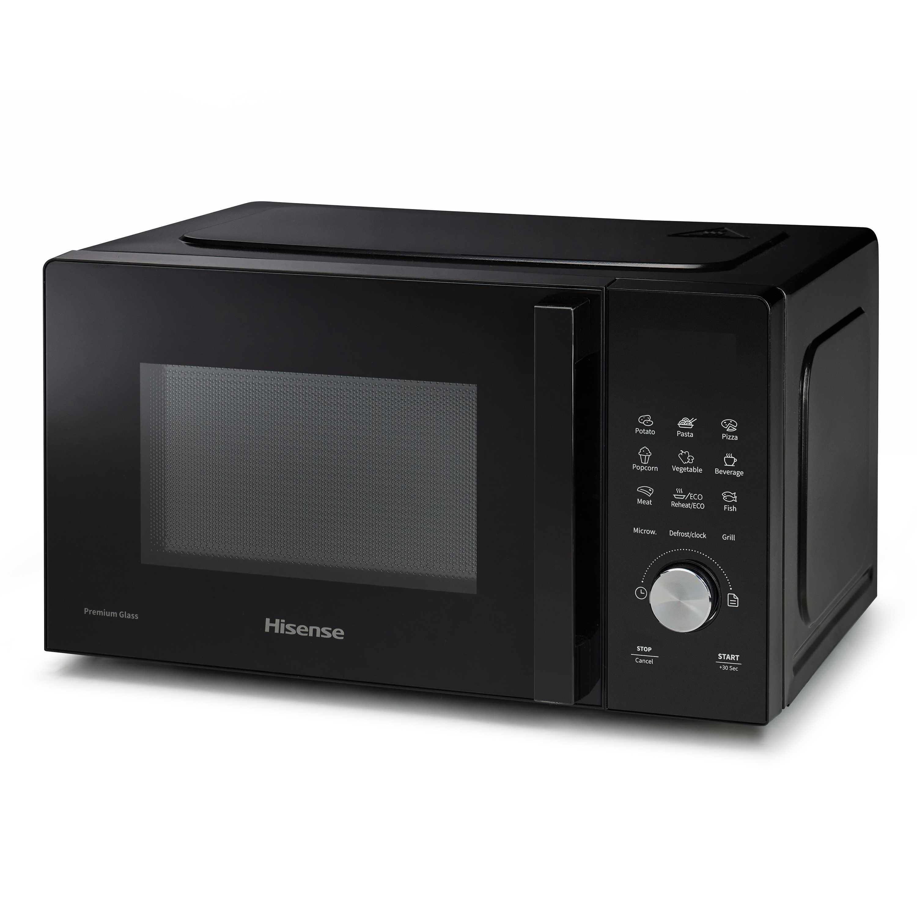 Hisense H20MOBSD1HG forno a microonde Nero Microonde con grill Superficie piana 20 L 700 W