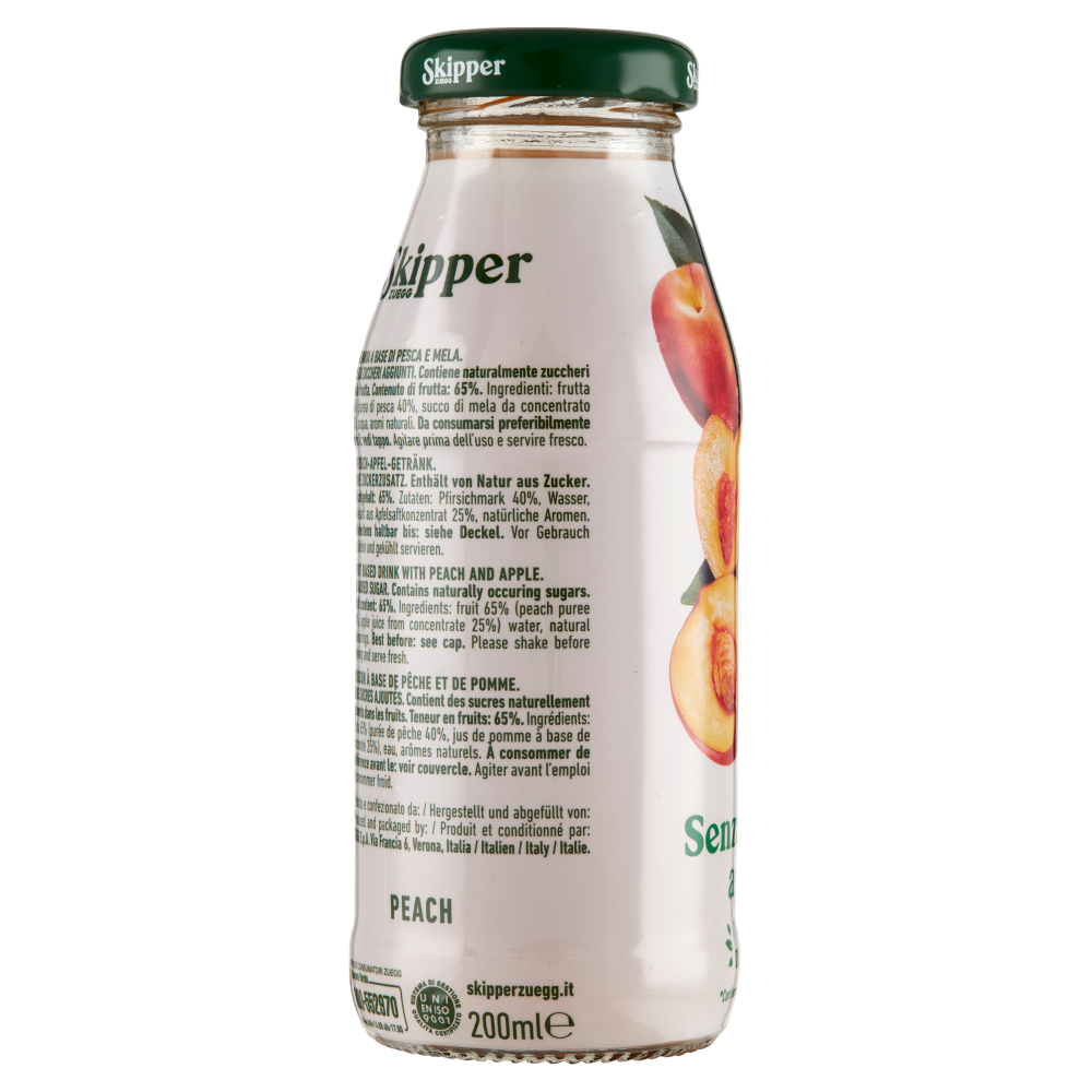 Zuegg Skipper Pesca Senza zuccheri aggiunti* 200 ml