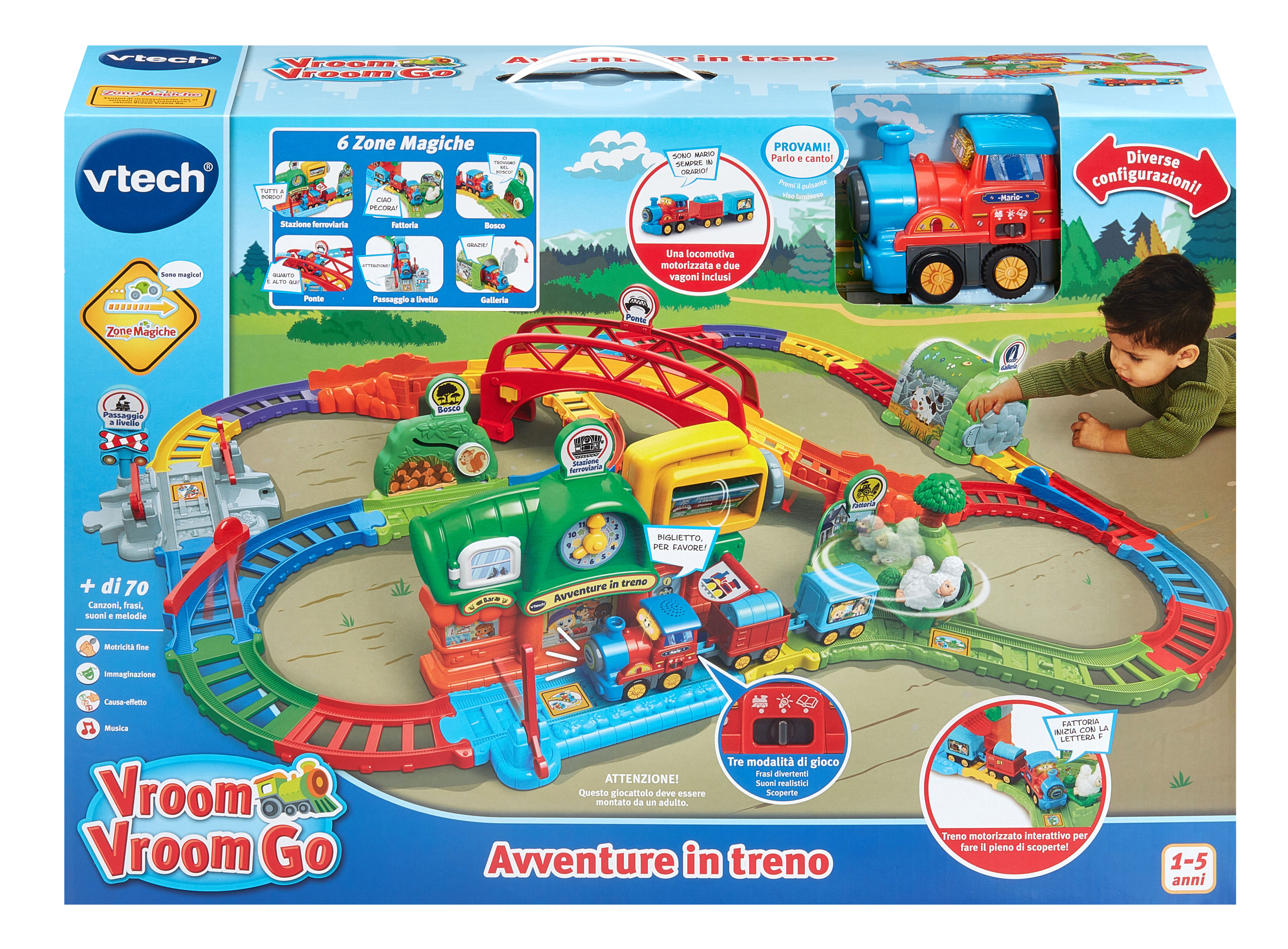 VTech Vroom Vroom Go – Avventure in Treno