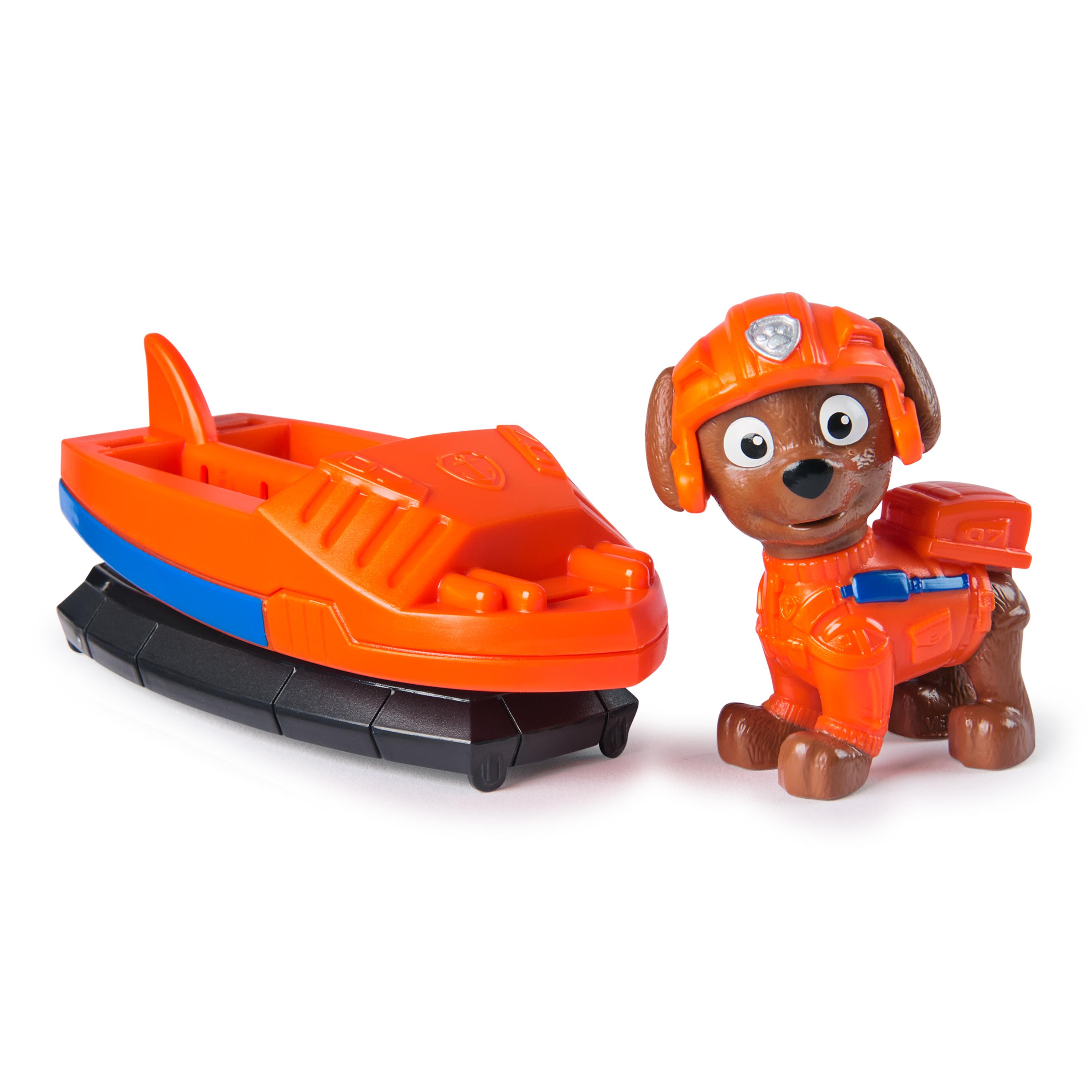 PAW Patrol : Action Pups, action figure di Chase e hoverboard aereo giocattolo con ali pieghevoli, giocattoli per bambini e bambine dai 3 anni in su