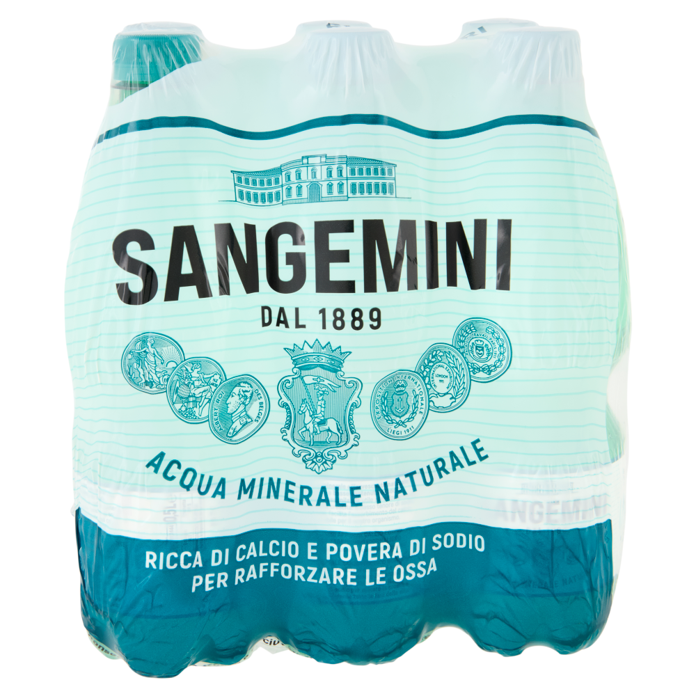 Sangemini Acqua Minerale Naturale 6 x 0,5 Litri