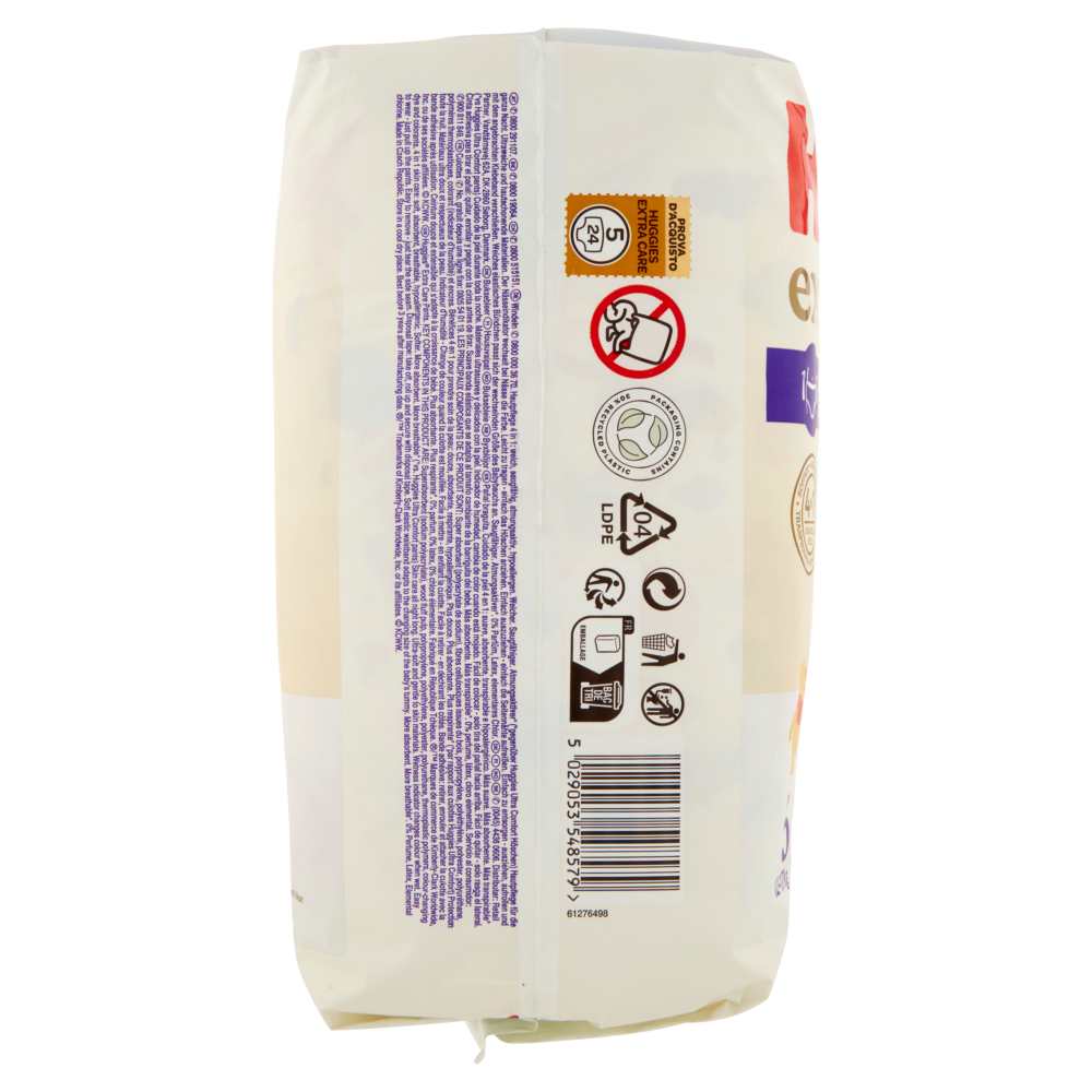 Huggies extra care mutandina 5 12-17 Kg 24 pz