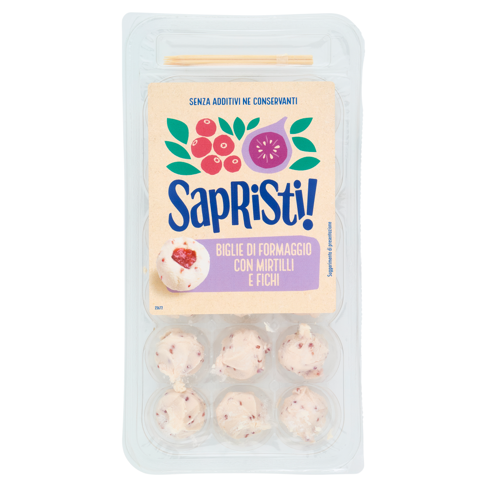Sapristi! Biglie di Formaggio con Mirtilli e Fichi 75 g