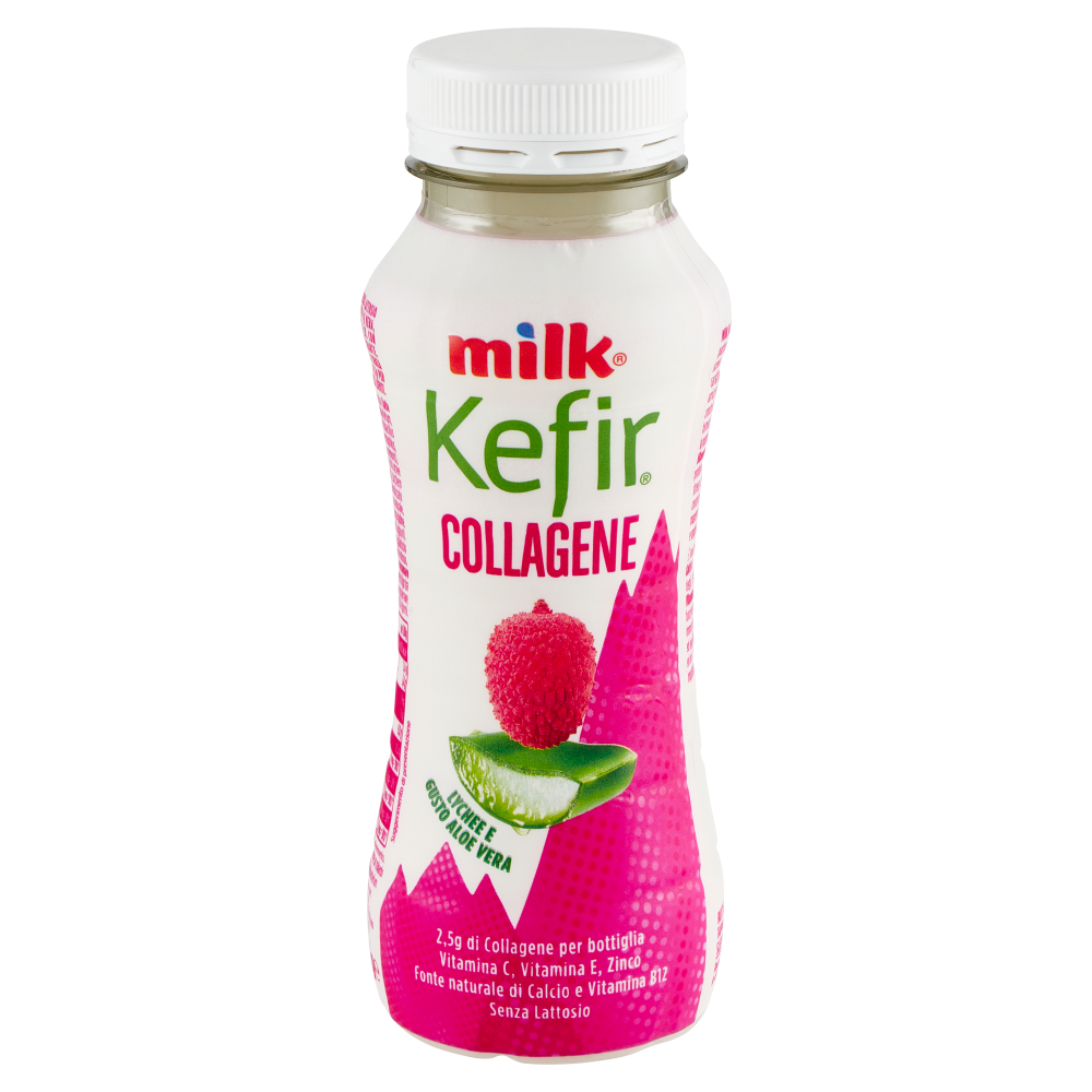 Milk Kefir Collagene Lychee e Gusto Aloe Vera 200 g