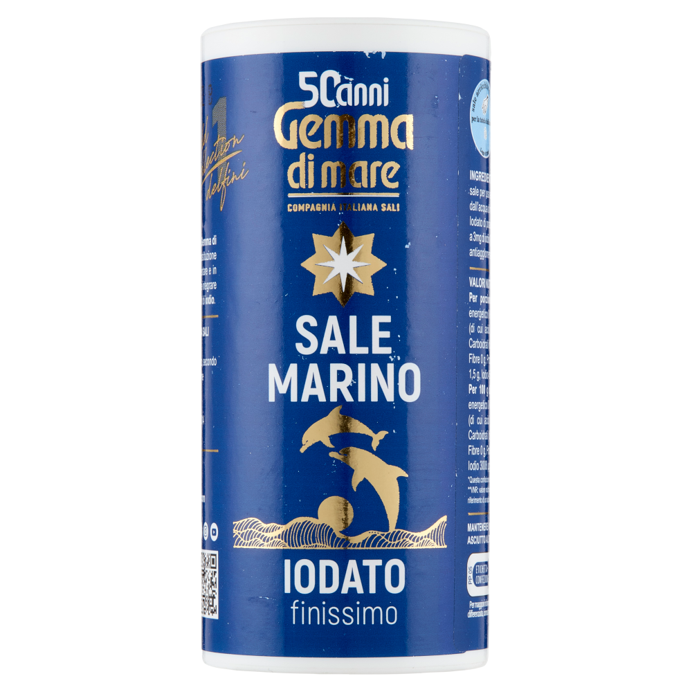 Gemma di mare Sale Marino Iodato finissimo 125 g