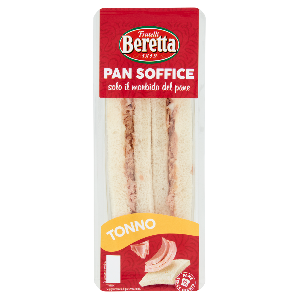 Fratelli Beretta Pan Soffice Tonno 130 g