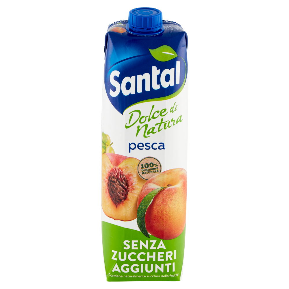 Santàl Dolce di Natura pesca Senza Zuccheri Aggiunti 1000 ml