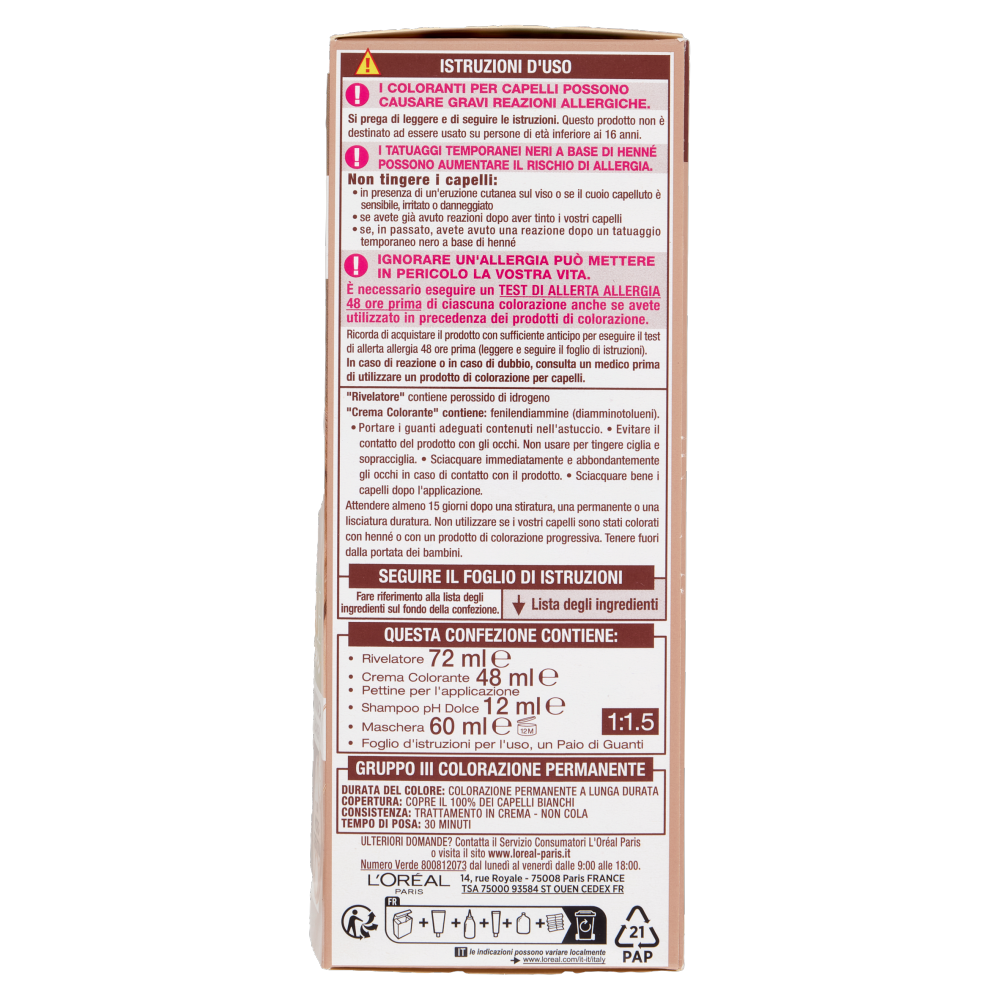 L'Oréal Paris Excellence Creme Universal Nude Colorazione Senza Ammoniaca 8U Biondo Chiaro Universal