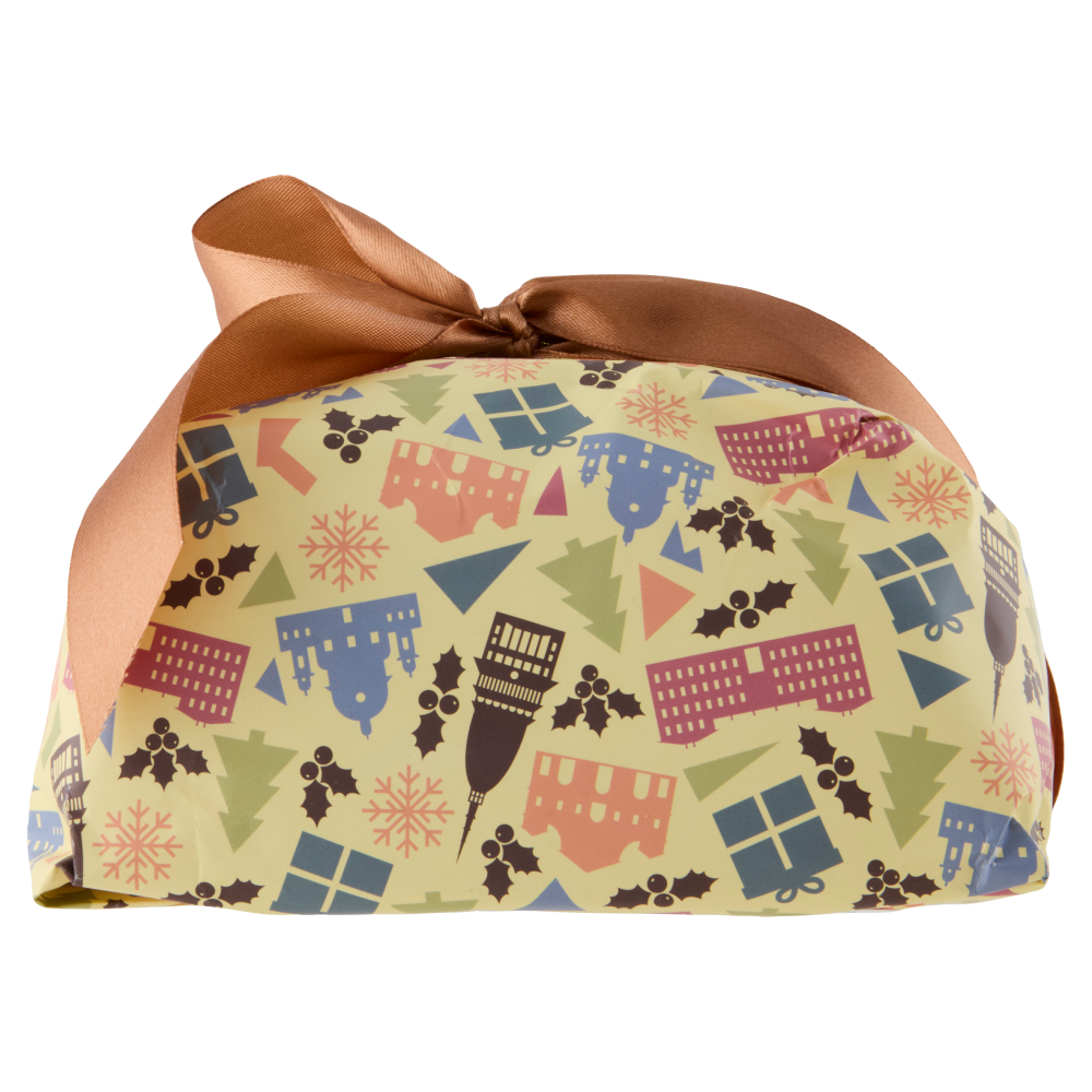 Terre d'Italia Panettone con crema con *Nocciola e cioccolato 750 g