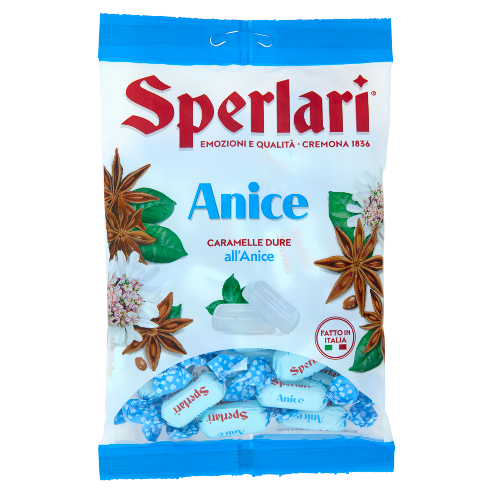 Sperlari Anice Caramelle Dure all'Anice 200 g