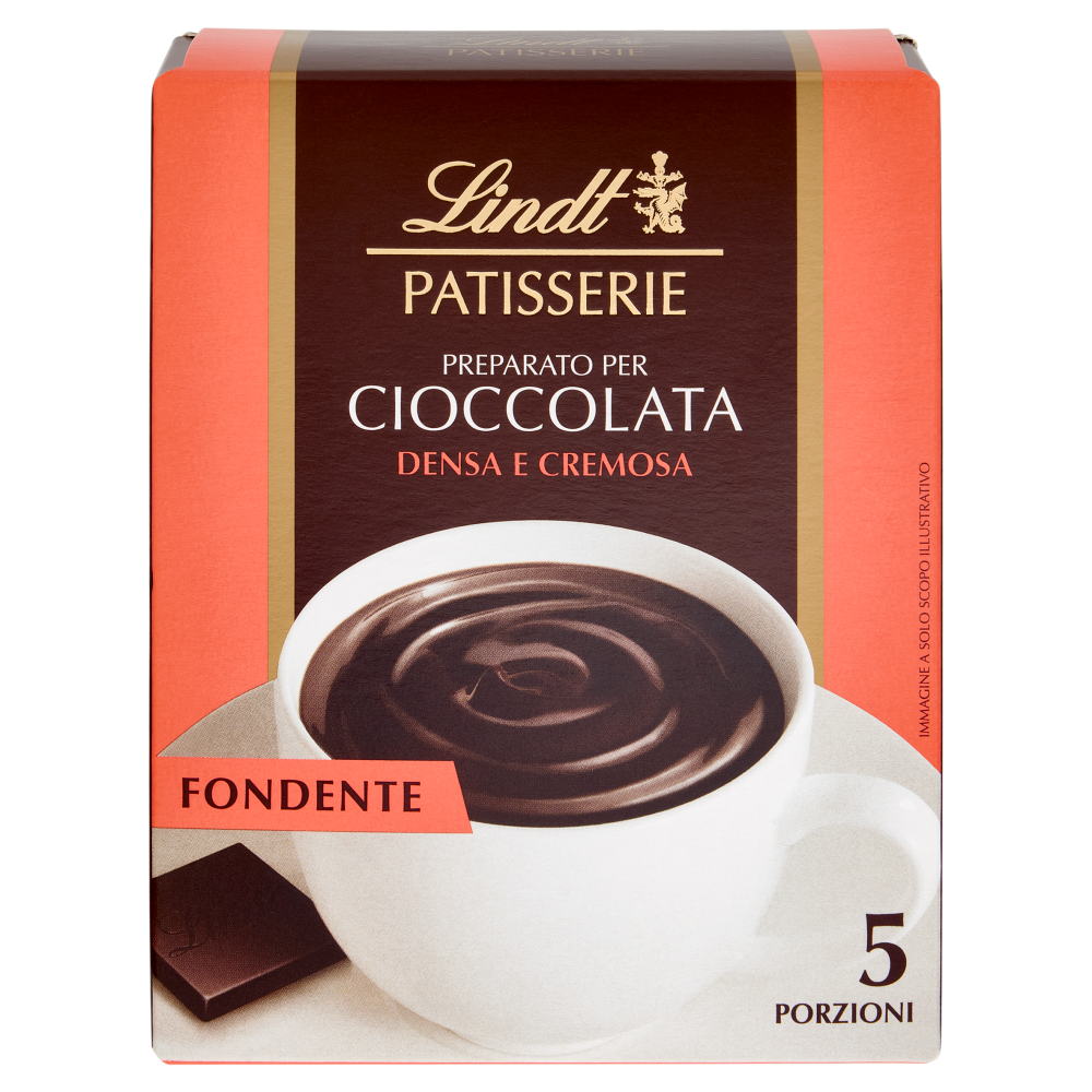 Lindt Cioccolata calda fondente Preparato per dolci 100 g