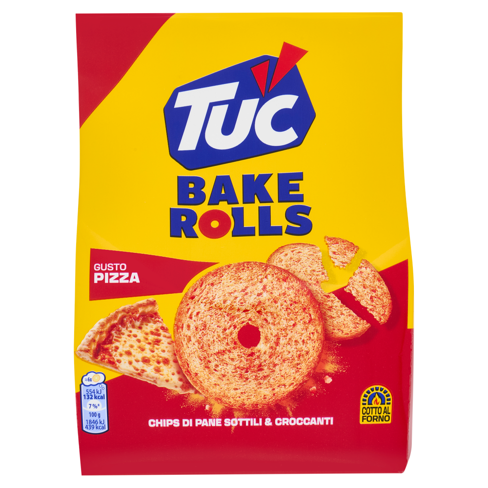 Tuc Bake Rolls Gusto Pizza cotto al forno - 150 g